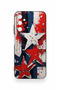 Samsung A05S Compatible Star Flag Patterned Silicone Case - 2