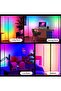 Smart RGB Floor Lamp, RGB Corner Floor Lamp with App/Remote Control/Dimmable/Music Sync, Smart Floor Light - 5