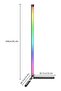 Remote Control LED Light Corner Lamp Multicolour - 4