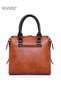 Women 4PCS Handbag Set, Large Capacity Shoulder Bag with Tassel Decoration, Retro Elegant Crossbody Bags for Ladies, Ideal for Dating, Shopping and Everyday Use - 3