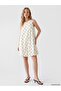 Nevavm Oval Neck Polka Dot Balloon Dress with a Difference