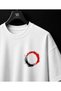 Enso Graphic Printed Oversize Unisex Premium T-Shirt - 2