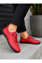 Grande Ruby Leather |   Large Size Genuine Leather Women's Shoes 36-44 Red - 5