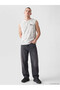 Esvab • Modern & Distinctive Zero Roba Collar New York Printed Men's Sleeveless T-Shirt - 3
