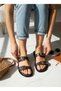 Women's Double Buckle Daily Slippers - 3