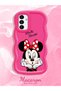 Samsung Galaxy A04S Compatible Case Camera Protector Red Silicone Couple Phone Case Cute Pattern - 2
