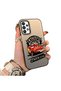 Samsung Galaxy A73 Compatible Hard Acrylic Back Silicone Edge Lens Protection Case