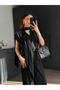 Women's Deep V-Neck Padded Shawl Detailed Viscose Stylish Blouse - 4