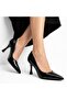 Jamiy Black Patent Leather Heeled Shoes - 4