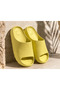 Unisex Thick Sole Soft Eva Daily Bath Pool Beach Slippers - 2