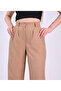 Women's K.Mink High Waist Linen Palazzo Trousers - 3