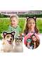 2-Pcs Cute Cat Ears Headband - Plush Fuzzy Hairband for Cosplay, Makeup, Yoga, Spa, Halloween Parties & Photo Props | Fashion Hair Accessories - One Size Fits Most - 6