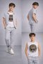 Boys' Printed T-Shirt, Shirt, Pants 3-Piece Set, Ages 6-16 - 2