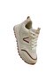 Tempo Unisex Flexible Comfortable Comfortable Fit Poly Sole Lace-Up Shoes Beige - 5