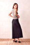 Women's Mink Cotton / Elastane Collared Sleeveless Side Gathered Detailed Blouse Darcy - 6