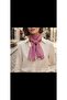 Striped Summer Shawl Summer Scarf Shawl Glittery 150X50 cm - 2