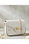 Gold Detailed Minimalist Women's Shoulder Bag Size: 20*14 cm