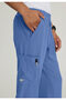 بنطلون SK0215 Structure SCRUBS للرجال - مستورد، مرن من 4 اتجاهات، مضاد للكهرباء الساكنة، ماص للعرق، أنيق ومريح مع 4 جيوب، مناسب للأطباء والممرضات. - 3