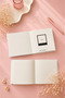 Best Friend Double Notebook Set |   16X16 cm |   Hard Cover |   Plain Inner Page - 3