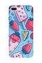iPhone 8 Plus Compatible Printed Transparent Phone Case |   Collection: Snacktoon Delight