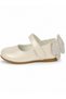 Girl's Patent Leather Butterfly Detailed Design Ballerinas - 3