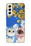 Samsung Galaxy S22 Compatible Printed Transparent Phone Case |   Collection: Kawaii Cat