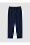 Navy Blue Regular Fit Soft Touch Men's Sweatpants - 6
