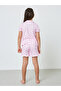 Girls Cherry Print Button Front Top and Shorts Set - 5