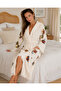 100% Cotton Premium Muslin Bathrobe - Standard Size Beach Robe - 3