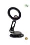 HU Magnetic Car Phone Holder, Universal Rotation Mount with Strong Grip for - 2