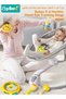 9PCS Baby Rattle Toy Set, Infant Teething Toys with Musical Drum Set, Baby Musical Toys, Newborn Sensory Toys Gifts, Early Educational Toy Set for 0-36 Months Boys Girls - 4