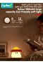 Touch Night Light, Kids Bed Bedside Lamp, Baby Nursery Lamp, Nursing Light With 3 Light Modes, Dimmable Eye-Caring Desk Lamp for Bedroom Bathroom, Timer, USB Rechargeable Mushroom Night Lamp - 3