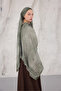 Bamboo Kraş Shawl Tok Duran Women's Shawl Çağla Bambu Bk43 - 3