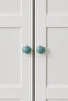 Sky Blue - Maxi Series Wooden Drawer and Cabinet Handle Set of 2 - 2