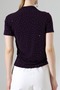 Women's Stoned Sandy Draped High Neck Blouse - 8
