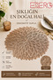 30831 Luxury Decorative Supla – Leaf Patterned Modern Tableware Presentation Coaster