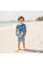 Children's cotton printed light blue color 2-piece set cb1052 - 3