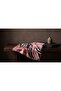 Zebra Pattern Sparkling Crystal Scarf - 3