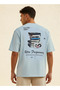 Youth Regular Fit Crew Neck Printed T-shirt - 4