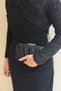 Bags Royal Wave Pleated Evening Dress Bag - 3