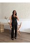 Women's Vest Pants Gold Button Detailed Stylish Two-Piece Set - 8