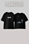 Ye Donda_1 Design Printed Unisex Oversize Black Tshirt