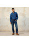 Men Regular Fit Collared Denim Long Sleeves Shirt - 5