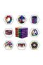 216-Piece Round Magnetic Ball Set - Multicolor - 5