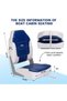 Pack of 2 High-Back Folding Boat Seats – Thick, Water-Resistant Cushions and Stainless Steel Screws – Ideal for Fishing and Boating on Pontoon or Speedboats - 5