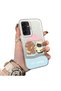 Samsung Galaxy A26 Compatible Silicone Edge Hard Back Case Couple Phone Case Cartoon Pattern