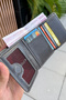 Roco Antique Gray Genuine Leather Magnetic Men's Wallet Small and Convenient - 2
