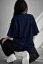 -Unisex 100% Cotton Printed Oversize T-Shirt Women's Casual Comfortable - 3