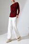Women's Sandy Degaje Collar Long Sleeve Blouse - 3