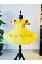 Girl's Princess Bella Costume, Yellow Dress, New Model Princess Dress - 3